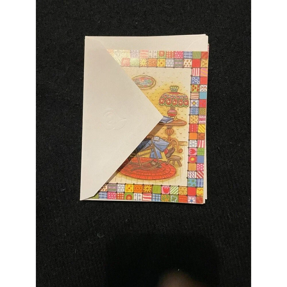 Set of Four Hallmark Hollie Hobbie and Friends Greetings Cards and Envelopes